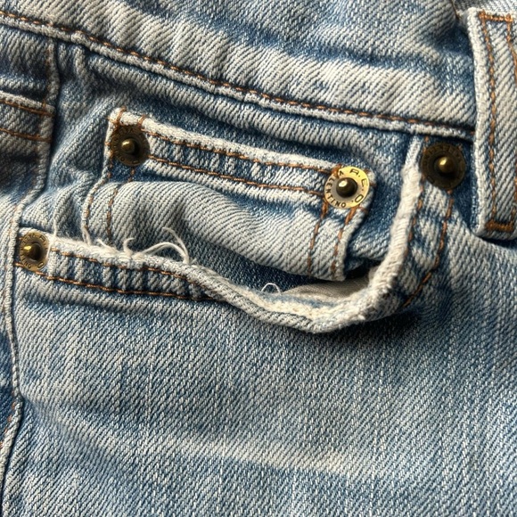 Y2K Red Valentino Designer Floral Embroidered Straight Leg Jeans - Picture 9 of 9